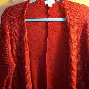 Long cardigan duster